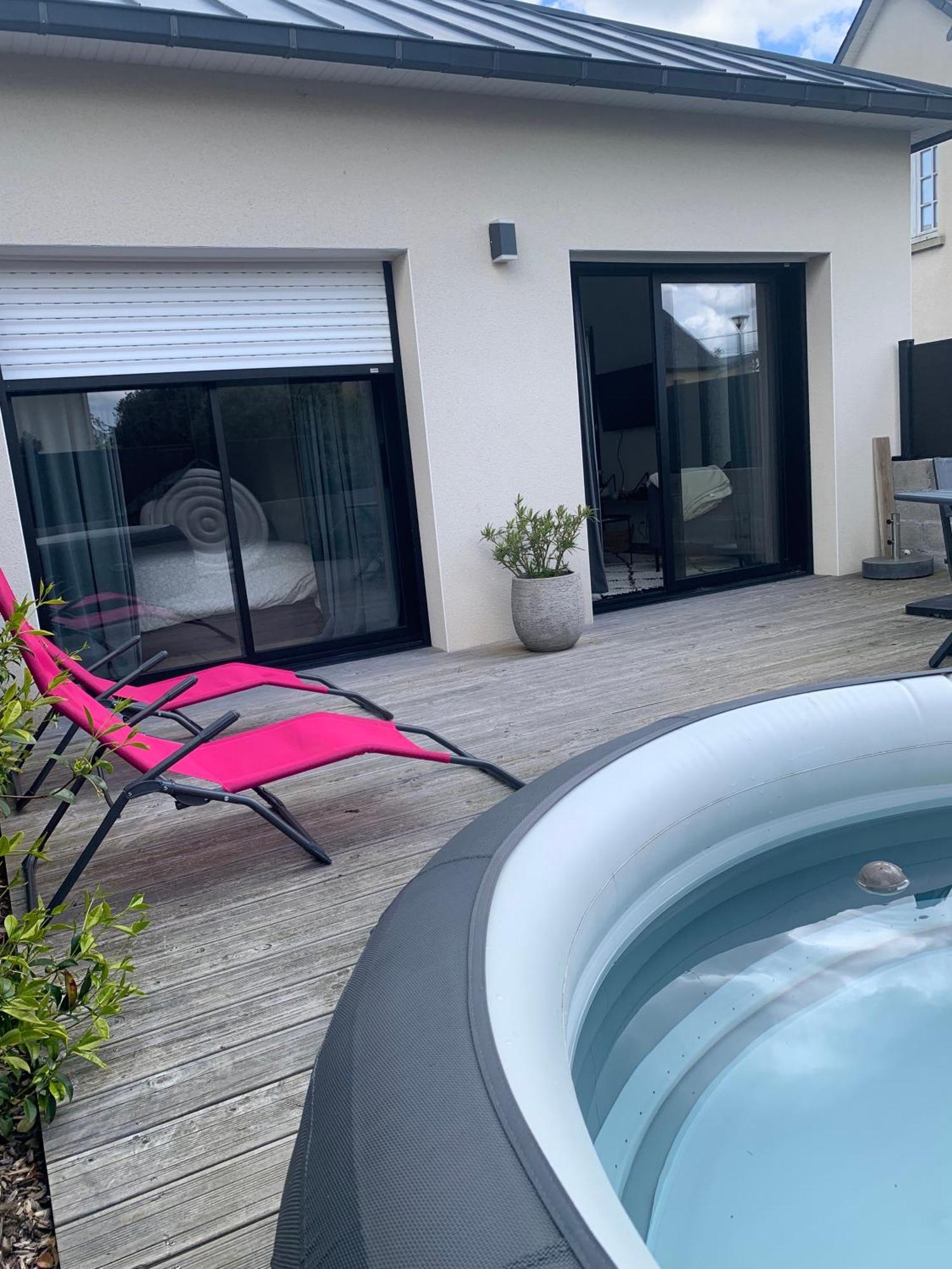 Le Refuge De La Baie Villa Beaussais Sur Mer ภายนอก รูปภาพ